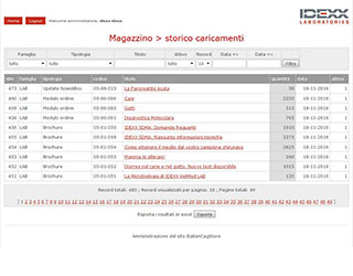 Realizzazione siti web Torino: Italiancagstore, amministrazione 4