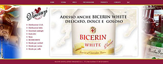 Realizzazione siti web Torino: Distillerie Vincenzi, Bicerin white