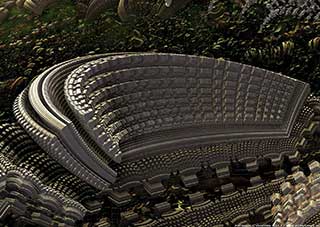 frattali 3D: temple1