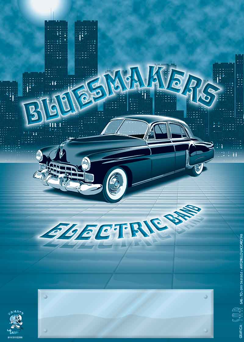 Realizzazione grafica: Poster BluesMakers