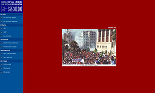 Realizzazione CD-Rom: G8 Genova 2001 - screenshot 04