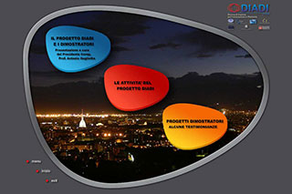Realizzazione DVD Diadi - menu 1