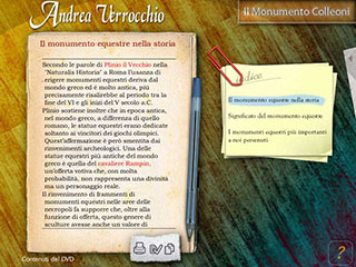 Realizzazione DVD multimediale Andrea Verrocchio - schermata 4