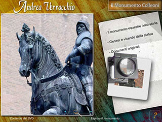 Realizzazione DVD multimediale Andrea Verrocchio - schermata 5