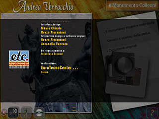 Realizzazione DVD multimediale Andrea Verrocchio - schermata 7