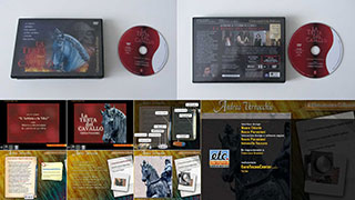 Realizzazione DVD multimediale Andrea Verrocchio - packaging 3
