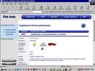 Realizzazione siti web Torino: Fiat Isvor norme