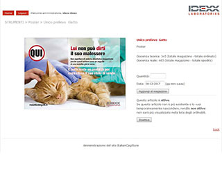 Realizzazione siti web Torino: Italiancagstore, amministrazione 3