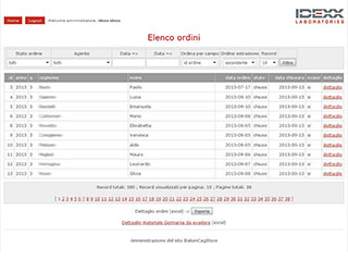 Realizzazione siti web Torino: Italiancagstore, amministrazione 5