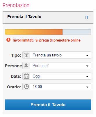 Realizzazione siti web Torino: Spazio Mouv, prenotazione